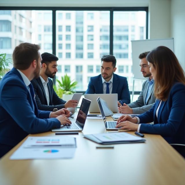 Cybersecurity Consulting meeting